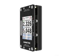 Digital Ammeter for Mobile Phone Repair, 0-5A Current & 0-30V Voltage Tester with Pointer Curve Display, DC 4-30V Multi-Meter for Fault Diagnosis and Maintenance Board