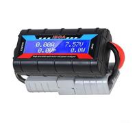 Digital Ampere Watt Meter with Backlit LCD for Solar Power Systems RV Applications and Model Aircraft Current Power and Voltage Analysis (150A)