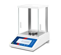 Digital Analytical Balance Scale, 0.1mg Accuracy, LCD Display, Scientific Electronic Scale with Windshield, RS232 Interface for Jewelry and Research