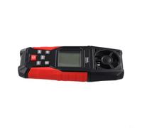 Digital Anemometer Handheld Air Velocity Meter with Temperature Dual Measurement 0.1-30m/s Range 5 Units m/s km/h ft/m Mile/h Knots Data Hold Auto Off ABS Material Size 16.8x5.9x2.9cm for HVAC Testing
