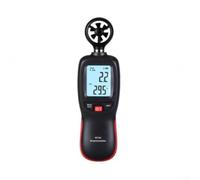 Digital Anemometer Handheld Speed Meter With Temperature, Air Flow Meter For HVAC Testing, Portable Digital Speed Gauge For Outdoor