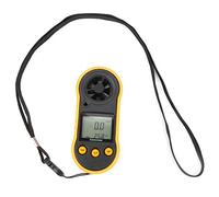 Digital Anemometer Handheld Wind Speed Gauge With Multiple Unit Conversions Lcd Backlight For Sailboat And Navigation Use