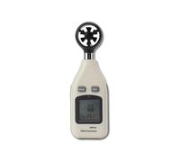 Digital Anemometer - Handheld Wind Speed Meter, Air Flow Meter, Air Temperature Gauge, LCD Backlight, Portable & Rechargeable, Max/Average Readings, Outdoor Use