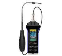 Digital Anemometer, Hot-Wire Air Velocity Meter, Wind Speed (0.1-30 m/s), Temperature Tester with Telescopic Probe and Backlit LCD for Ventilation and Ducts