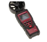 Digital Anemometer Measures Wind Speed In M/S, KM/H, Beaufort, Miles Per Hour