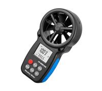 Digital Anemometer with Backlight Display High Resolution Speed Tester Weather Resistant for Engineering Projects Air Speeds Gauges with Backlight Display
