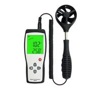Digital Anemometer with High Accuracy for Speed Measurement 0.3-45m / s LCD Display for HVAC Outdoor Industrial Use Industrial Wind Measurement Tool