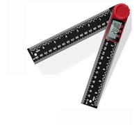 Digital Angle Finder, 200mm/7 Inch Digital Protractor with LCD Display, High Precision Angle Measuring Tool for Woodworking Construction Marking DIY Alignment