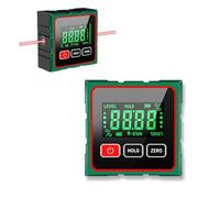 Digital Angle Finder,4-Side Strong Magnetic Base & LCD Display Backlight,USB Charging Digital Level Box,DIY Woodworking Level Box Carpentry Equipment,Bevel Gauge Trend Angle Ruler