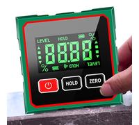 Digital Angle Finder - Electronic Protractor | Cube Inclinometer | Precision Leveling Tool, Degree Measurement, Woodworking Tool, Construction Leveler, Inclinometer For Accurate Angles, Digital Measur