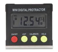 Digital Angle Finder Gauge Electronic Level Angle Gauge with Magnetic Base for Woodworking Metalworking Construction ABS Material Compact Design