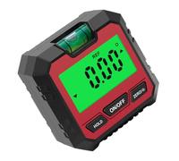 Digital Angle Finder LCD Protractor Inclinometer with Backlight | Relative Zeroing and Data Hold, Built-in Magnet, for Carpenters, Installers, Saw Tables and Frames
