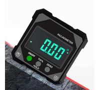 Digital Angle Finder Professional Inclinometer Tool with IP54 Waterproof Rating, Precision Tilt Meter Construction Level Gauge, LCD Display Protractor Waterproo