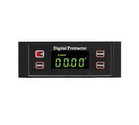 Digital Angle Finder, Rechargeable Digital Angle Finder, Level Box With Data Hold, Digital Angle Gauge With V-Groove Magnetic Base