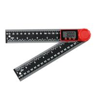 Digital Angle Finder Ruler, 200mm/7 Inch Digital Inclinometer Protractor Angle Measure Tool Angle Ruler with LCD Display for Woodworking Construction Repairing Carpenter DIY (Black)