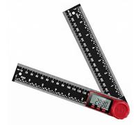 Digital Angle Finder Ruler with LCD Display - 200mm/7 Inch Digital Inclinometer Protractor, High Precision Angle Measurement Tool ±0.1° Accuracy, Foldable Angle Gauge for Woodworking, Construction