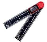 Digital Angle Finder Ruler with LCD Display, 200mm/7 Inch Digital Protractor 0-360° Digital Inclinometer, Angle Measure Tool for Engineering Woodworking Construction Repairing