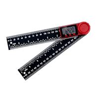 Digital Angle Finder Ruler with LCD Display, 200mm/7 Inch Inclinometer Protractor Trend Angle Finder Angle Measurement Tool for Woodworking Carpenter Construction DIY Measurement