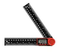 Digital Angle Finder Tool, 200mm/7 Inch Angle Measurement Tool with LCD Display, 0-360° Trend Angle Finder for Woodworking Construction Repairing