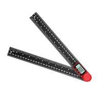 Digital Angle Finder Tool Angle Ruler for Woodworking Fabricators Carpenters 300mm, Black