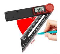 Digital Angle Finder with 360 Degrees LCD Display, Electronic Level and T-Bevel Gauge for Woodworking, Furniture Making and DIY Projects