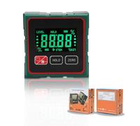 Digital Angle Finder with Electronic Laser, 4 Sided Magnetic Angle Gauge for Work, Construction, Machinery and Spirit Level Boxes (D)