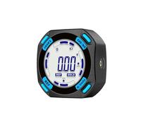 Digital Angle Finder with Electronic Laser - 5-Side Strong Magnetic Angle Gauge, Rechargeable Cube Inclinometer with Backlight, Table Saw Miter Protractor, Woodworking Measuring Tool, Level Box