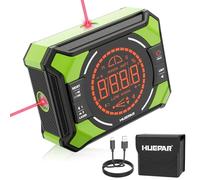 Digital Angle Finder with Laser, Huepar 3-in-1 Angle Finder, Rechargeable Digital Level Box with Magnetic, Measures 0-90° & 0-180° Range, Digital Electronic Level Accessory for Woodworking Tools
