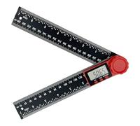 Digital Angle Finder with LCD Display, 200mm/7 Inch Inclinometer Protractor Angle Measure Tool, 0-360° Trend Angle Finder for Woodworking Construction DIY Measurement Repairing