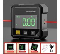 Digital Angle Gauge 360Degrees Magnetic Laser Level Meter
