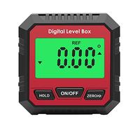 Digital Angle Gauge Angle Finder Box Base&Backlit LCD Bevel Gauge Inclinometer for Carpentry Digital with Backlight for Woodworking