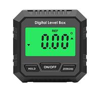 Digital Angle Gauge Angle Finder Box Base&Backlit LCD Bevel Gauge Inclinometer for Carpentry Digital with Backlight for Woodworking