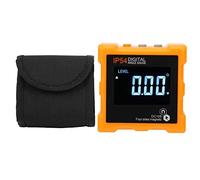 Digital Angle Gauge Bevel Box Magnetic Inclinometer Professional LCD Digital Protractor Angle Finder Meter with Large 2 Inch LCD Screen IP54 for Industrial Measurement and
