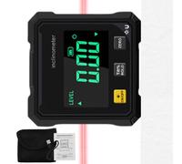 Digital Angle Gauge, Cube Inclinometer, Box Level Measuring Tool for Compass Woodworking Car Construction Home Saw Miter Stud Table