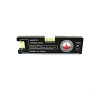 Digital Angle Gauge Level Tool 0-90° Magnetic Base | Acrylic and ABS plastic body, lightweight 80g, black finish, construction, easy to carry