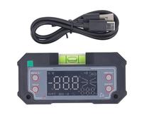 Digital Angle Magnetic Level Finder Protractor Bevel Inclinometer 4 X 90 Degree Measurement Tool for Woodworking Metalworking Construction Engineering