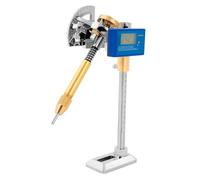 Digital Angle Manipulator for Gemstone Grinding - Height Adjustable Faceting Equipment with Locator for Polishing Jade Facets