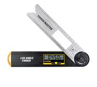 Digital Angle Ruler for Precise Internal and External Angle Measurements, Professional Angle Finder LCD Screen 360 Degree Angle Protractor, Easy Angle Tool For Construction TOUGH MASTER