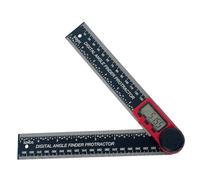 Digital Angle Tool Goniometer with Display, Angle Measure Tool for DIY Projects, Fabricators, Repairing, Carpenters- Red