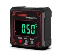 Digital Angles Finders Easy Carry Electronic Angles Measurer for Metal Surfaces Engineering & Automotive Repair Applications Multiple Purpose Digital Inclinometer