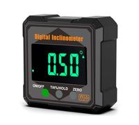 Digital Angles Finders Easy Carry Electronic Angles Measurer for Metal Surfaces Engineering & Automotive Repair Applications Multiple Purpose Digital Inclinometer