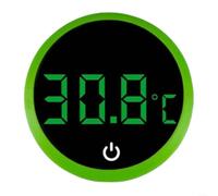 Digital Aquarium Thermometer, High-Precision External Water Temperature Gauge with 0.1°C Accuracy, Non-Submersible LCD Display for Freshwater and Saltwater Fish Tanks, Easy Stick-On Setup()