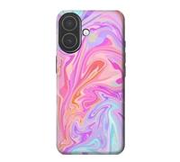 Digital Art Colorful Liquid Case Cover For iPhone 17