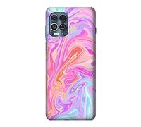 Digital Art Colorful Liquid Case Cover For Motorola Edge S
