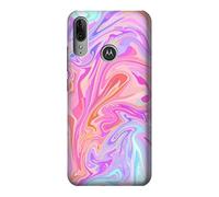 Digital Art Colorful Liquid Case Cover For Motorola Moto E6 Plus, Moto E6s