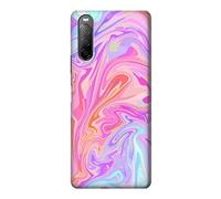 Digital Art Colorful Liquid Case Cover For Sony Xperia 10 II