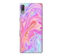 Digital Art Colorful Liquid Case Cover For Sony Xperia L3