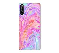 Digital Art Colorful Liquid Case Cover For Sony Xperia L5
