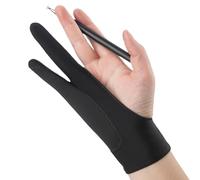 Digital Art Gloves, Black Stretch Breathable Anti-accidental Touch Gloves, Anti-Touch Drawing Glove, Breathable Artist Glove For Graphic Painting Tablet Pad Monitor Painting Sketching