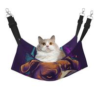 Digital Art Portrait Of Adorable Dog Printed Pet Hammock - Sleeping Hammock For Cats, Rabbits, Ferrets, Puppies, Small Animals